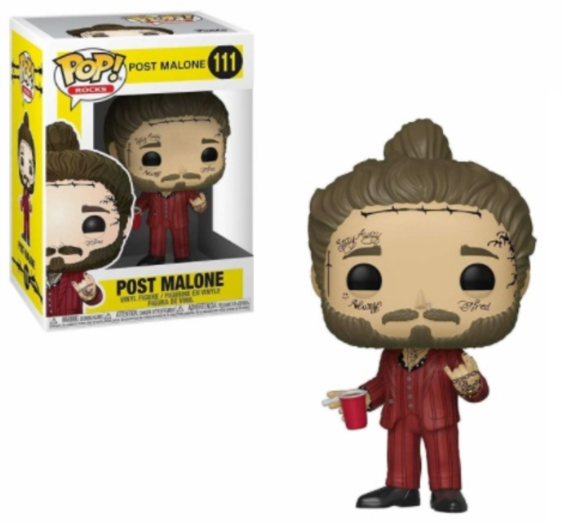 FUNKO ACTION FIGURES FUNKO POP POST MALONE FUNKO ACTION FIGURES FUNKO POP POST MALONE